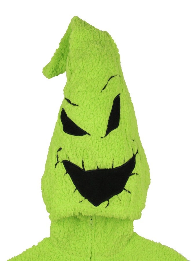 MJC The Nightmare Before Christmas Oogie Boogie Costume One Piece Pajama Union Suit (Large) Green - Image 5